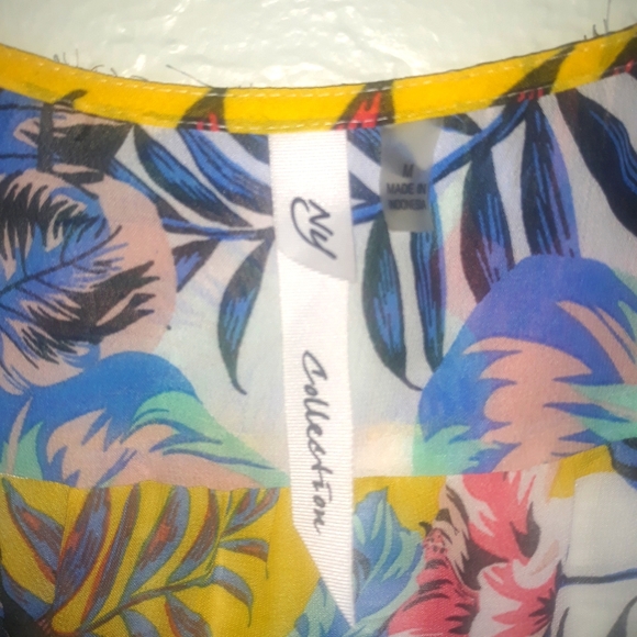 Tropical High low blouse - Picture 4 of 4